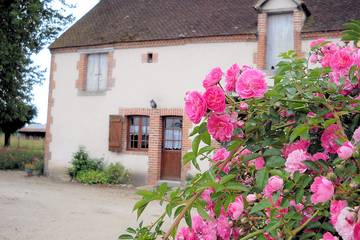 Gîte pour 3 personnes, avec piscine et jardin, animaux acceptés dans le Loir-et-Cher