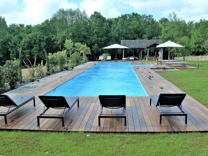 Gîte pour 8 personnes, avec piscine ainsi que terrasse et jardin dans le Tarn-et-Garonne - 4