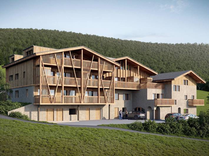 Ferienwohnung für 4 Personen, mit Garten und Ausblick sowie Sauna und Terrasse - 1