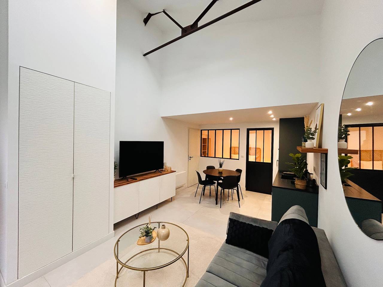 Apartamento entero, Le Loft Fortel | Gare-Centre in Reims, Marne