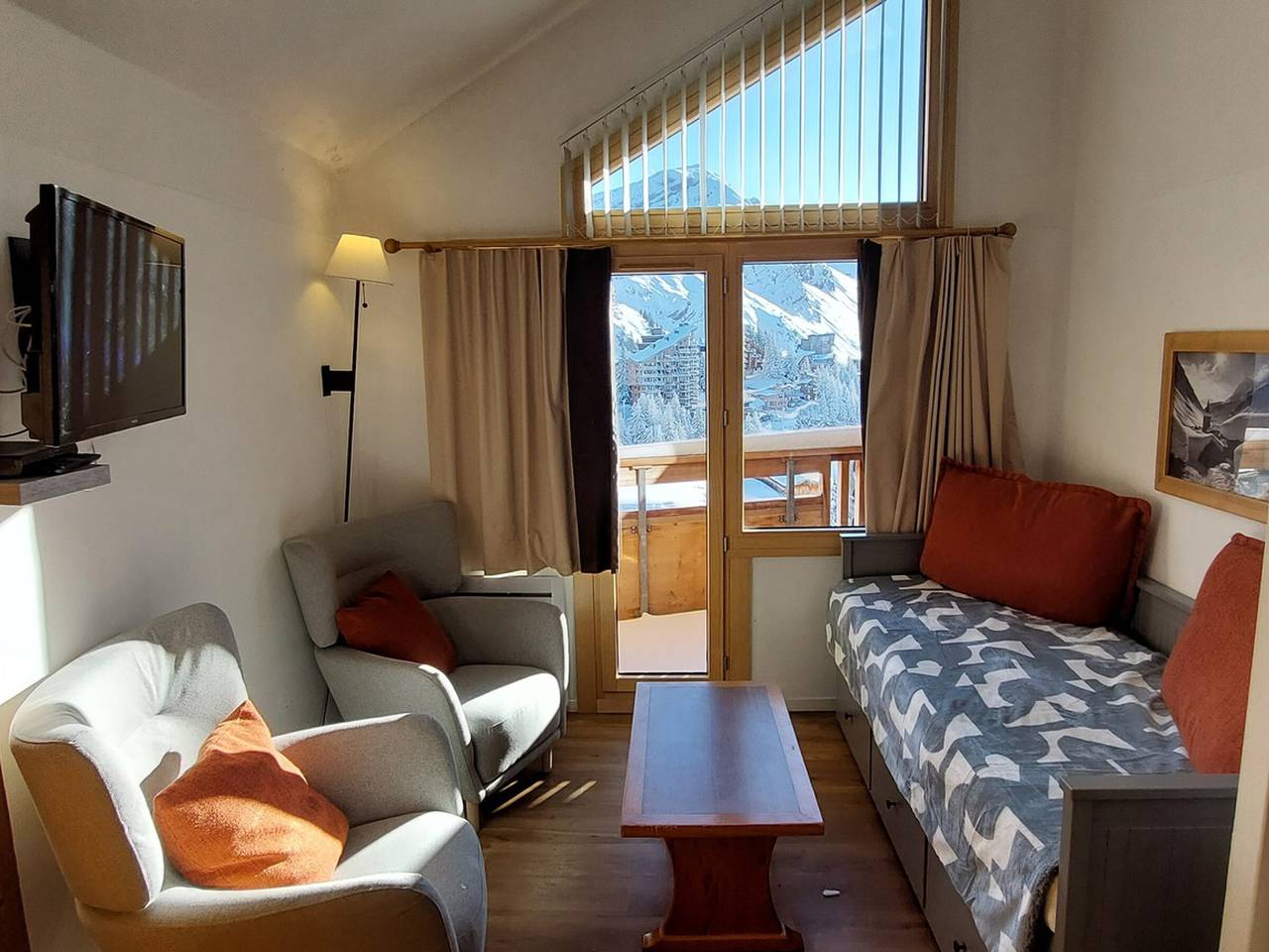 Entire apartment, Apartment for 4, Falaise district, Avoriaz in Morzine, Les Portes du Soleil