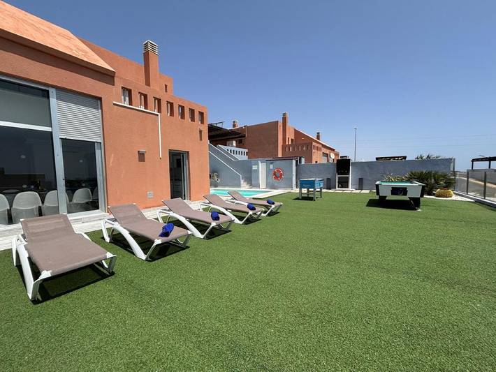 Holiday rental for 8 people, with Balcony and Terrace as well as Garden and Pool in Caleta de Fuste