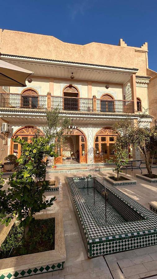 Riad pour 3 personnes, avec vue ainsi que jardin et terrasse