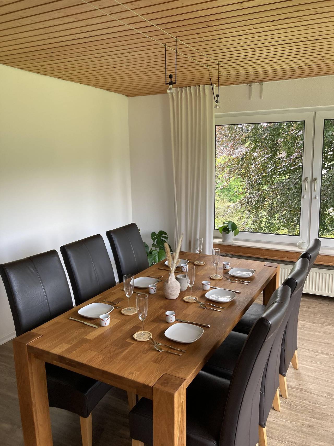 Geheel vakantieappartement, Appartement/Fewo, Dusche oder Bad, Wc, Balkon in Bad Iburg, Osnabrück en omgeving