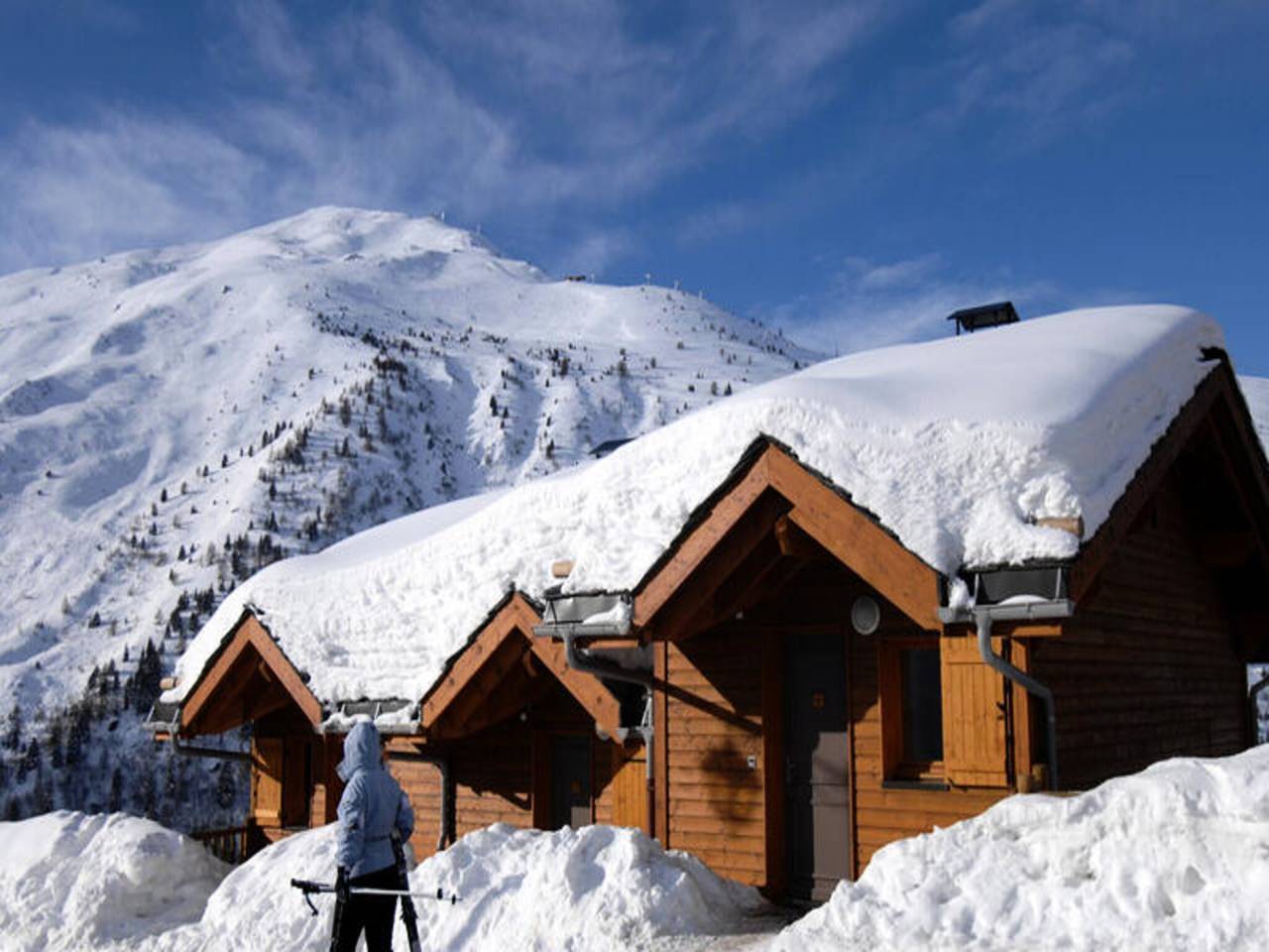Ganze Wohnung, Ferienhaus in Valmeinier mit Pool in Valmeinier, Region Saint-Jean-de-Maurienne