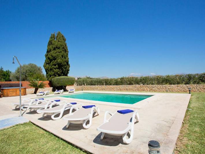 Finca mit Whirlpool für 8 Personen, mit Garten und Whirlpool in Alcúdia - 3
