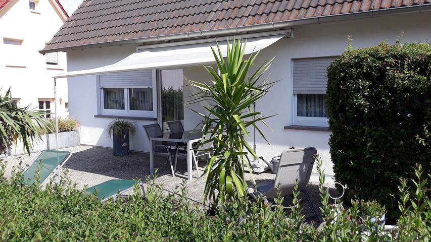 Ganze Wohnung, Ferienwohnung "Auszeit" - Ferienwohnung 'Auszeit' mit Terrasse in ruhiger Lage in Hofheim in Unterfranken, Landkreis Haßberge