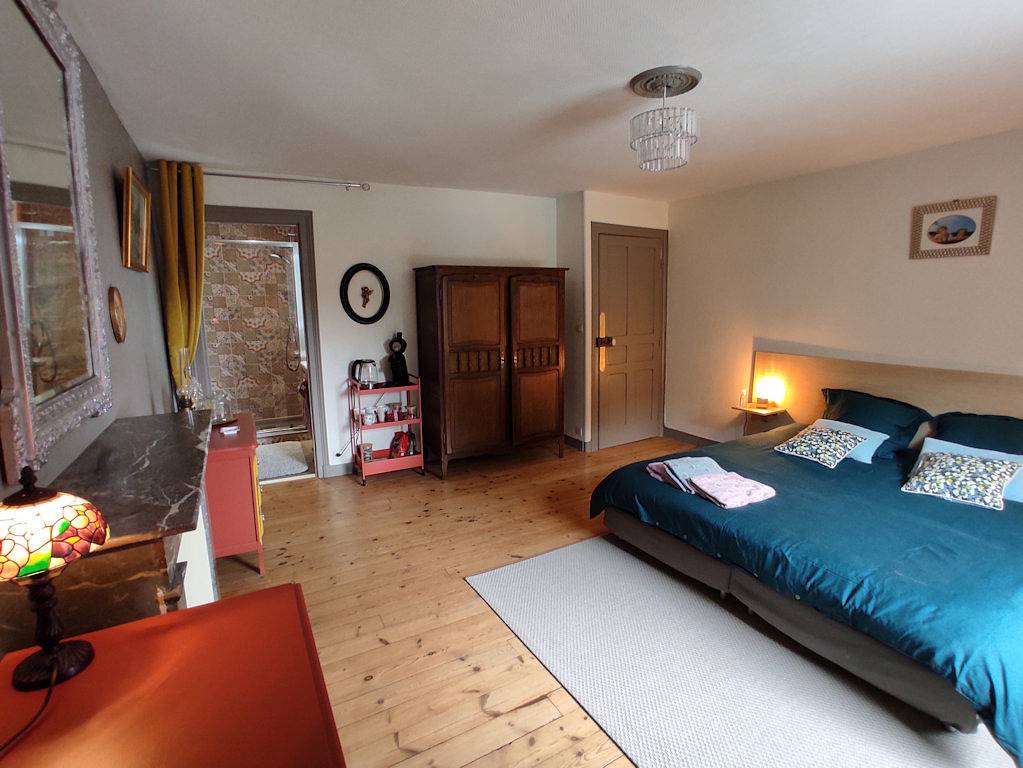 Aux Trois Palmiers - Chambre 2 in Saint-Brieuc, Côte de Goëlo