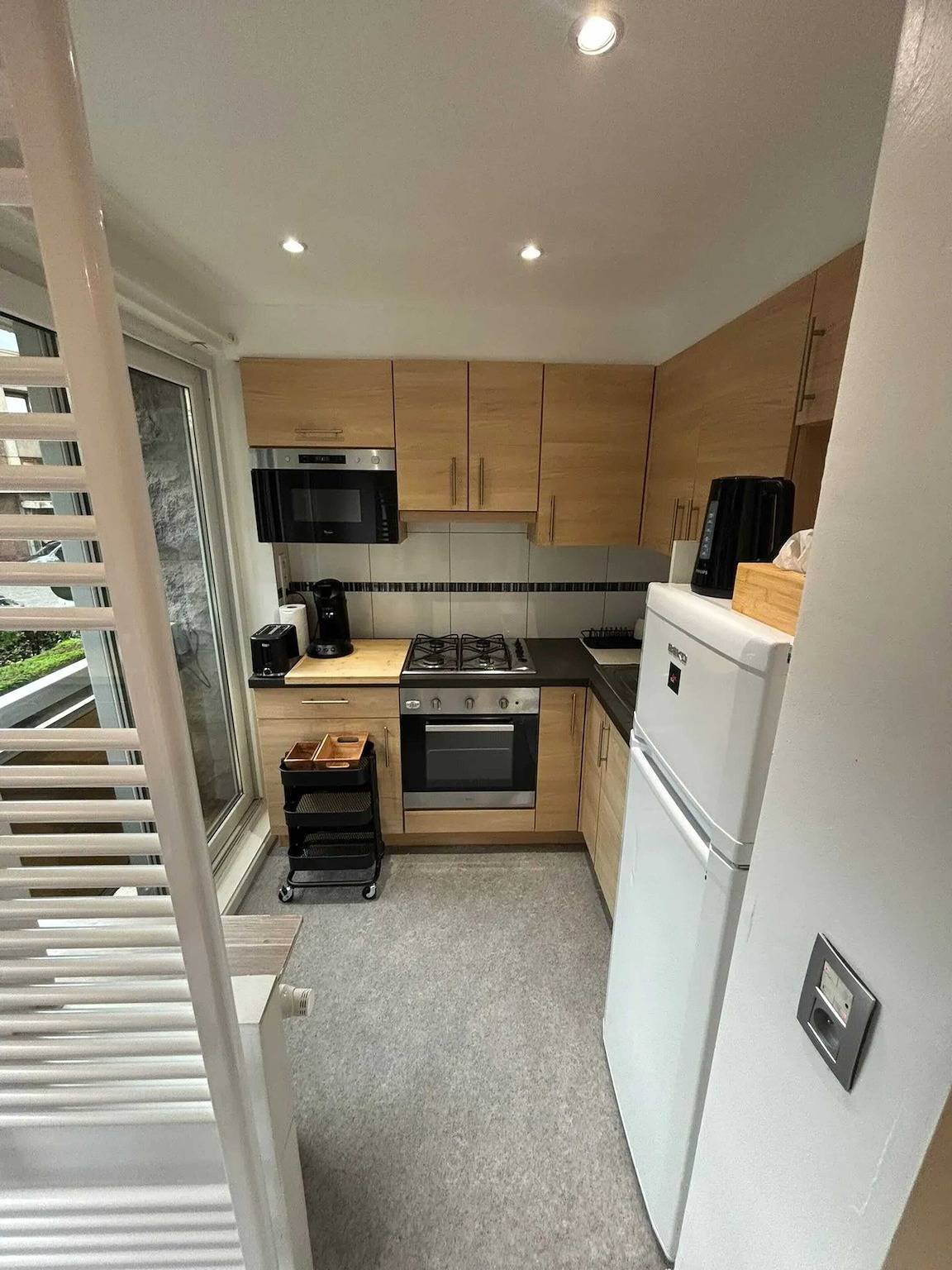 Geheel appartement, Comfortabel appartement in Brussel, 35 m², 3 personen in Brussel, Brussel en omgeving