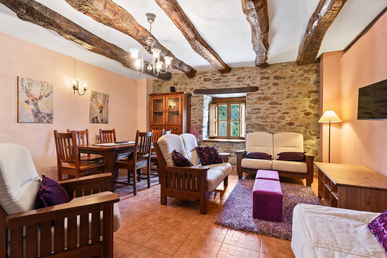 Ferienhaus 'Lago Gabriel' mit Bergblick, privater Terrasse und Wi-Fi in Cangas del Narcea, Cordillera Cantábrica