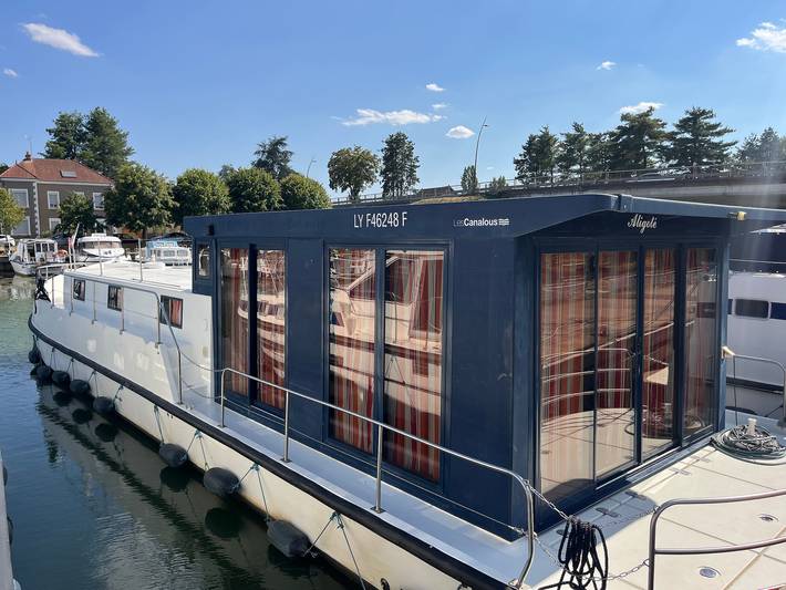 Péniche pour 12 personnes dans Saône-et-Loire