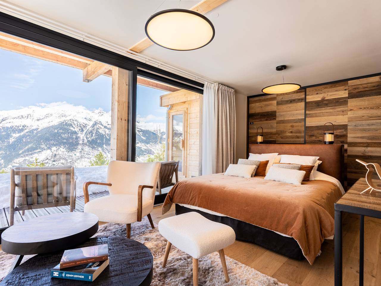 Chalet voor 12 personen met balkon in La Plagne, Aime-la-Plagne