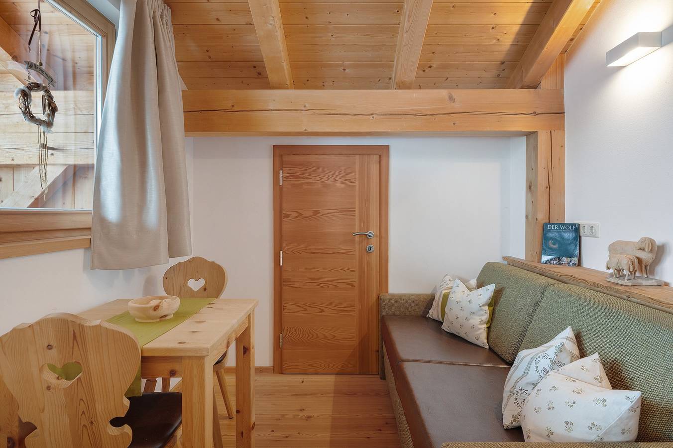 Appartement entier, Appartement de vacances 'Garmesegghof' avec vue sur la montagne, jardin commun et Wi-Fi in Sarentino, Alpes de Sarntal