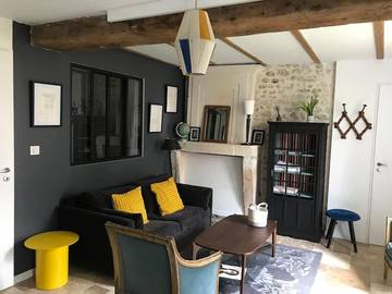 Gîte pour 2 personnes, avec jardin à Talmont-sur-Gironde