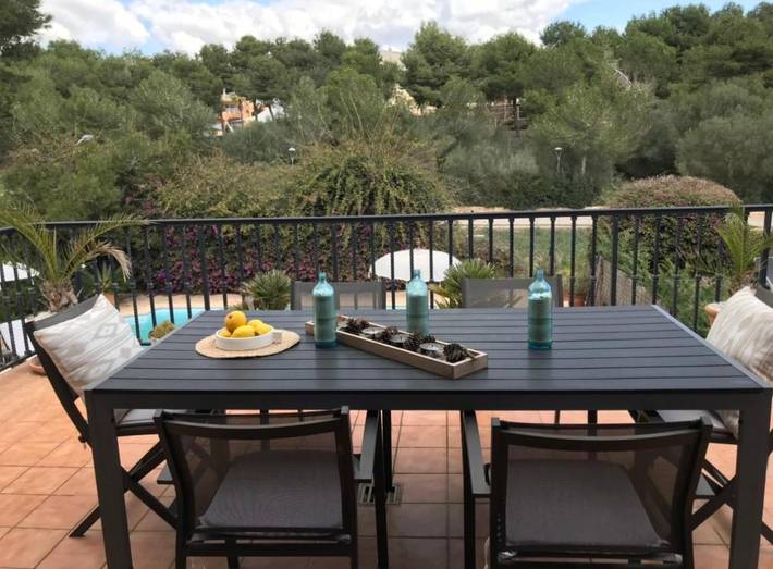 Ferienhaus für 6 Personen, mit Terrasse und Pool in Cala Mendia - 2