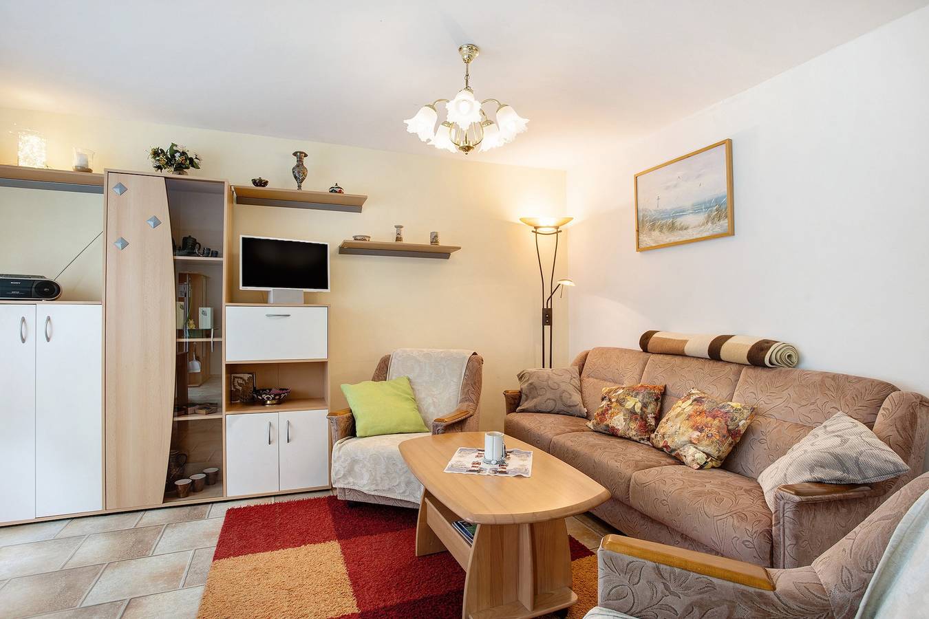 Ganze Wohnung, Ferienwohnung Zinnowitz - Caeser" mit privater Terrasse, Gemeinschaftsgarten und Wlan in Zinnowitz, Usedomer Norden