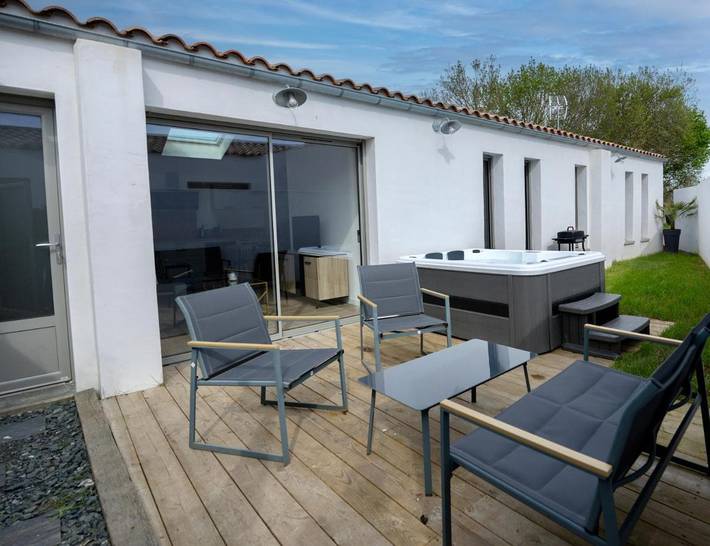 Maison de vacances pour 8 personnes, avec jacuzzi