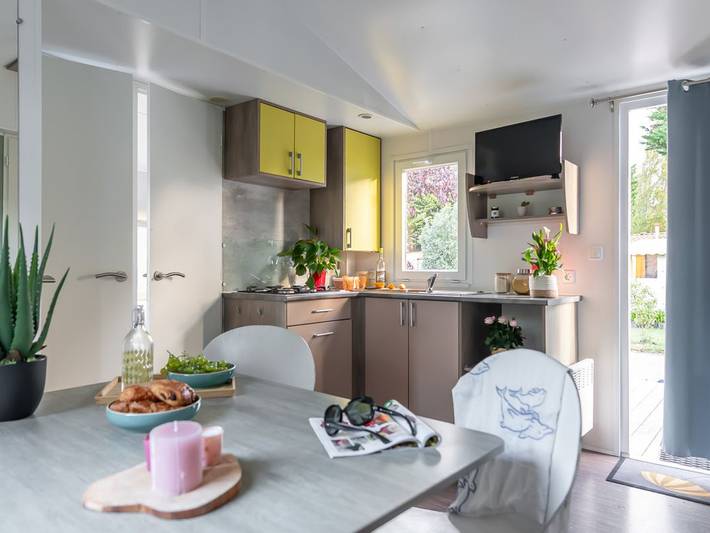 Mobil home pour 6 personnes, avec terrasse à Piriac-sur-Mer - 4