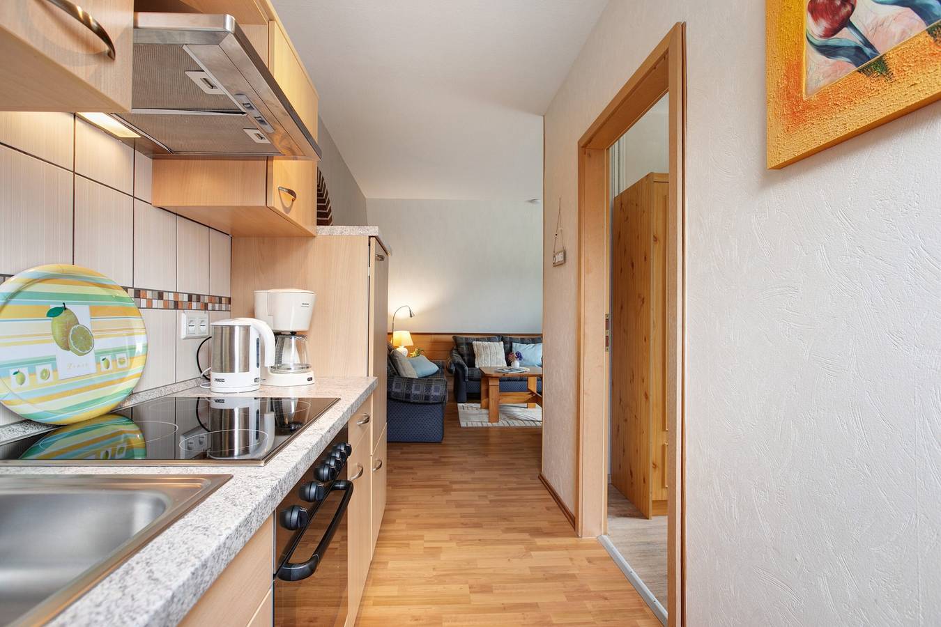 Ganze Wohnung, Ferienwohnung 'Ebbe' mit Gemeinschaftsgarten und Balkon in Nordstrand (Gemeinde), Nordseeküste