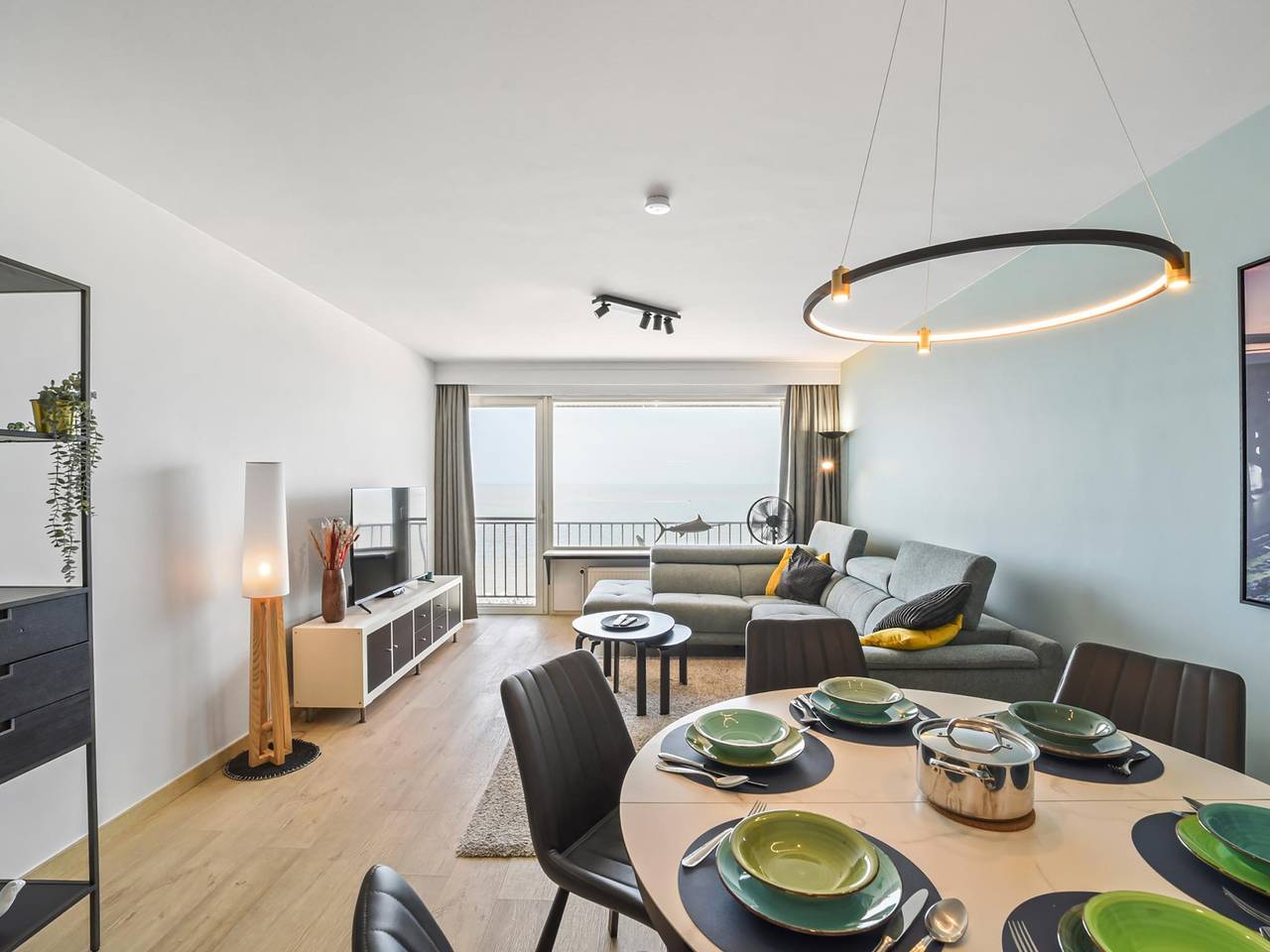 Appartement entier, Appartement moderne avec vue sur la mer. in Blankenberge, Côte belge