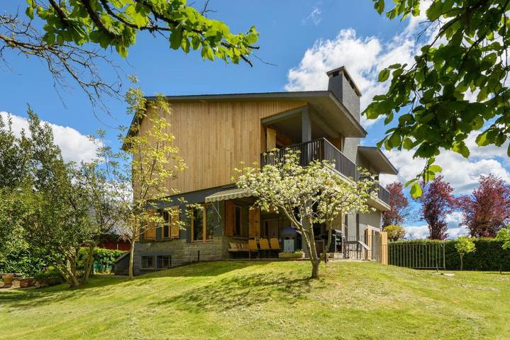 Chalet para 15 personas, con terraza además de vistas y piscina en La Jacetania - 3