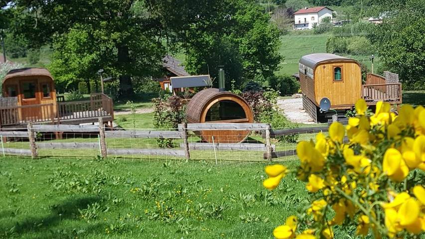 Location de vacances pour 2 personnes, avec sauna ainsi que jardin et vue à Raon-aux-Bois - 3