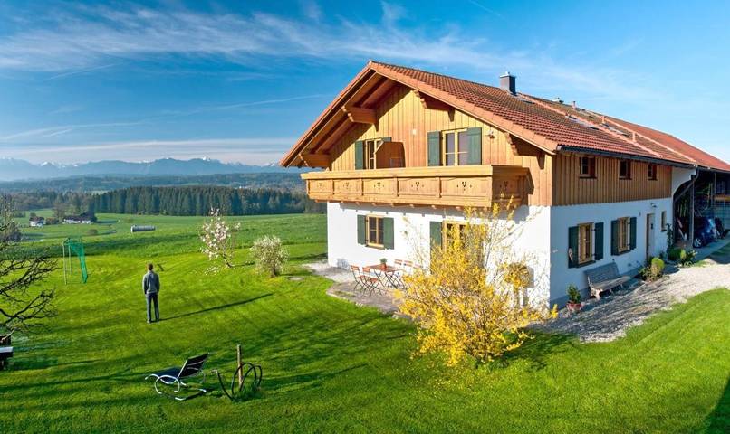 Ferienwohnung für 4 Personen, mit Ausblick und Garten in Peißenberg - 4