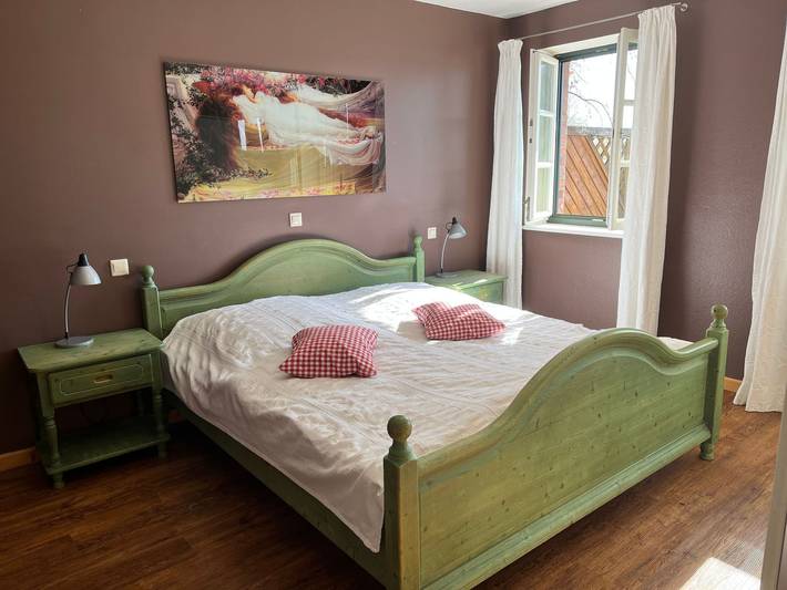 Ferienwohnung für 3 Personen, mit Seeblick und Sauna sowie Ausblick und Garten, mit Haustier in Mecklenburgische Seenplatte - 4