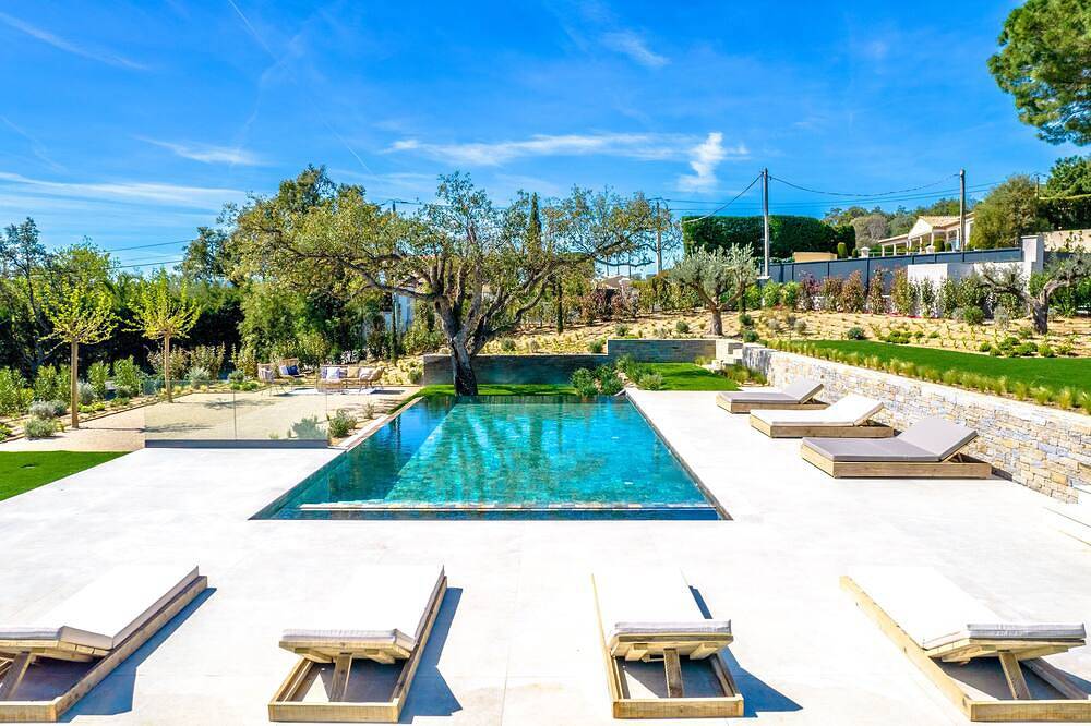 Gulf of Saint Tropez, Villa Elsa, sublime sea view in Grimaud, Mediterranean Coast (France)
