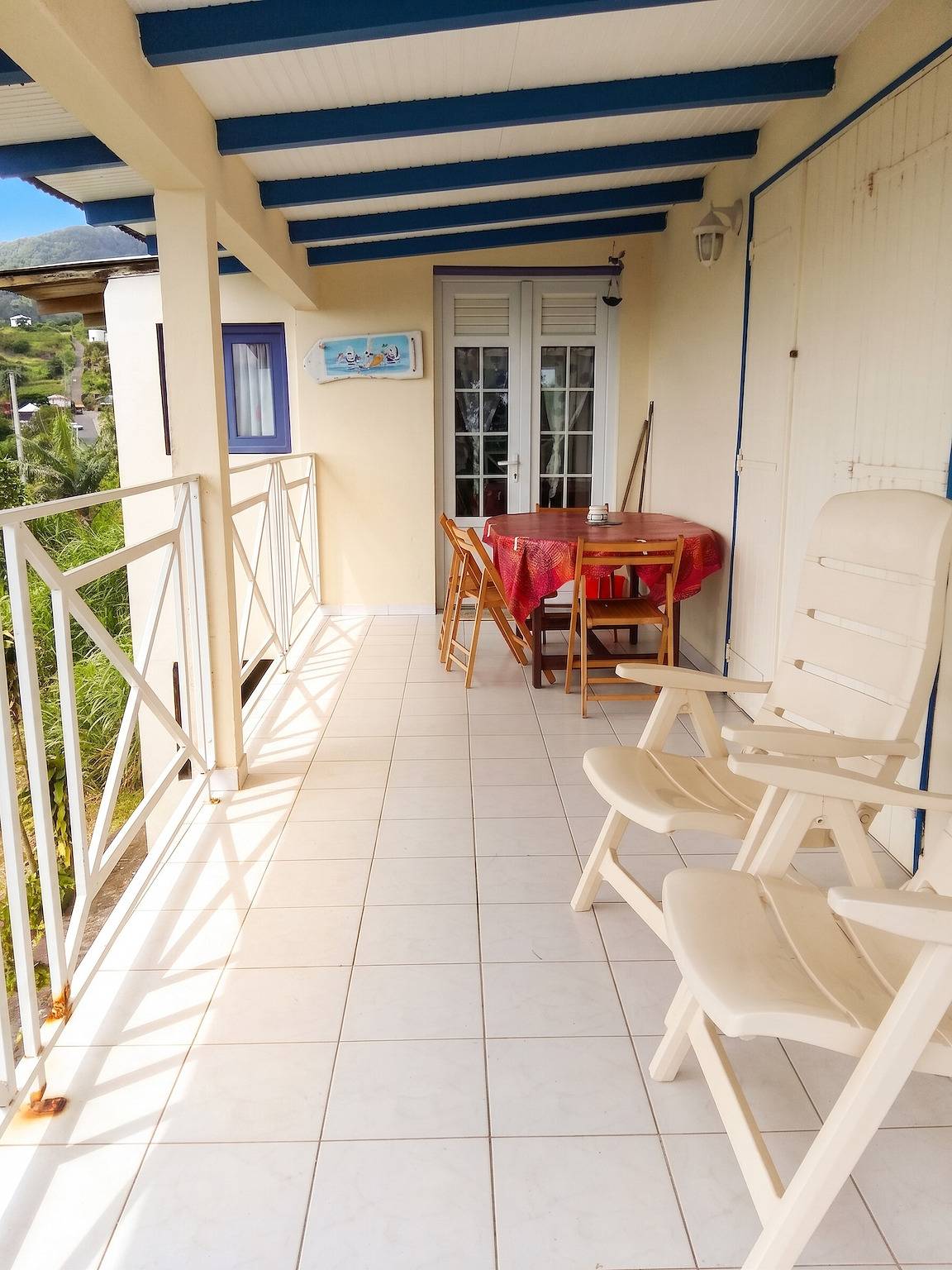 Maison conviviale avec vue à Saint-Claude, 36 m², terrasse in La Soufrière, Saint-Claude (Guadeloupe)