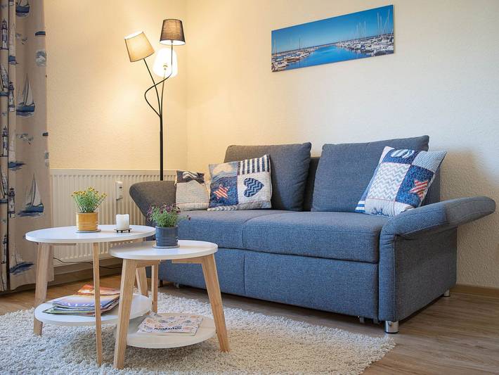 Ferienwohnung für 3 Personen, mit Balkon und Terrasse sowie Sauna in Kühlungsborn-west