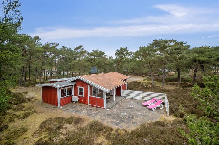 Feriehus for 6 personer, med sauna og terrasse i Dueodde