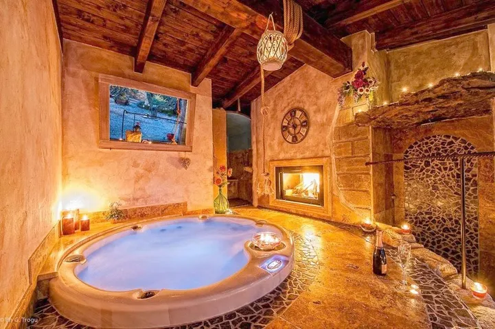 Rustico per 2 persone, con panorama e sauna nonché piscina e giardino - 1