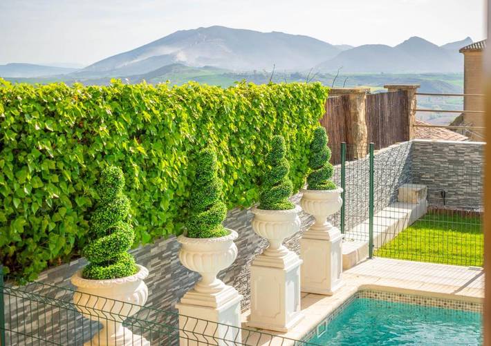 Casa rural para 12 personas, con Balcón y Terraza además de Jardín y Piscina en Tafalla - 4