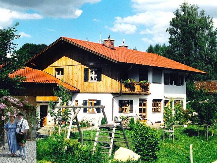 Ferienwohnung für 2 Personen, mit Balkon und Terrasse sowie Garten in Bad Bayersoien