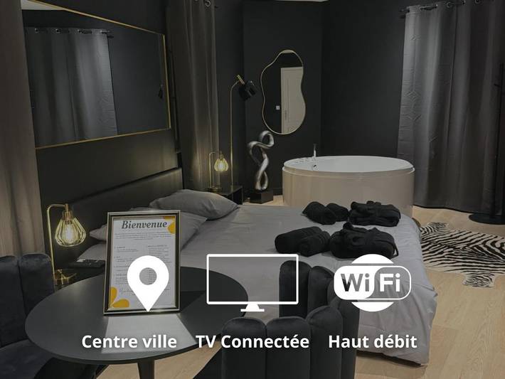 Appartement de vacances pour 2 personnes, avec Jacuzzi
