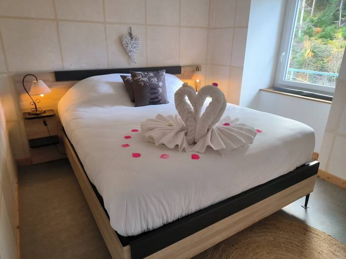 Chambre d’hôte pour 4 personnes, avec jardin et jacuzzi ainsi que sauna et terrasse en Haute-Loire - 3