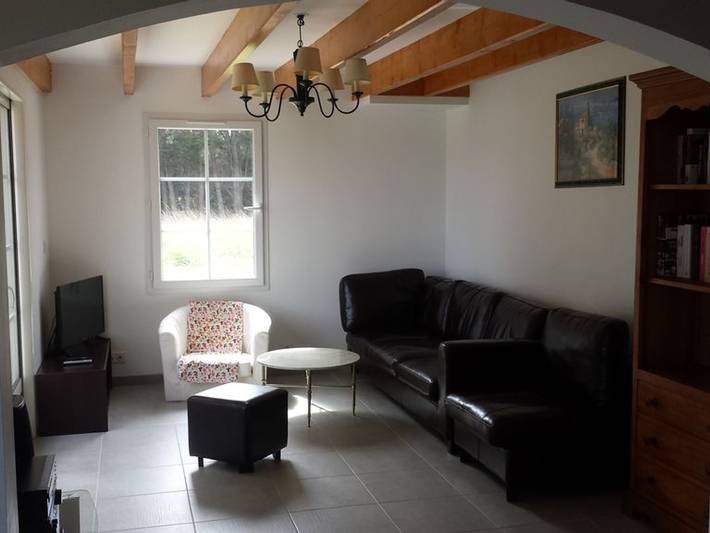 Casa familiar cerca de Sauzon, amplia, con jardín y terraza in Sauzon, Côte des Mégalithes