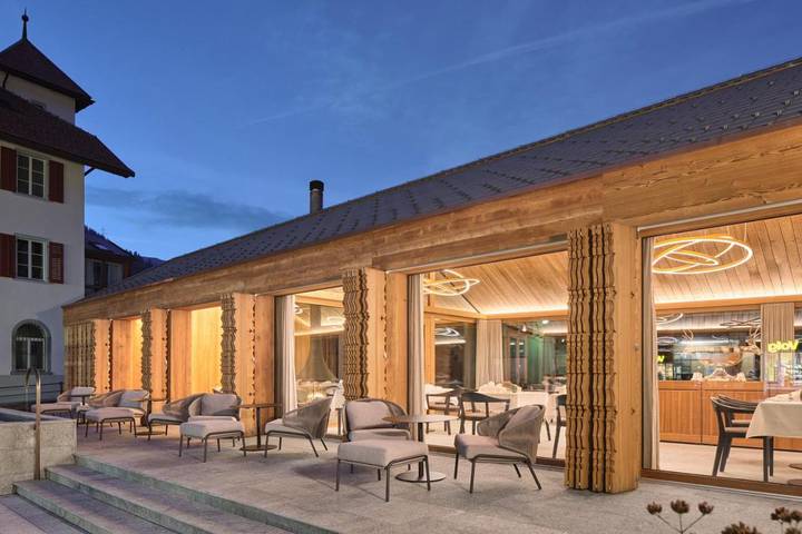 Hôtel pour 2 personnes, avec jardin et vue, animaux acceptés à Andeer - 2