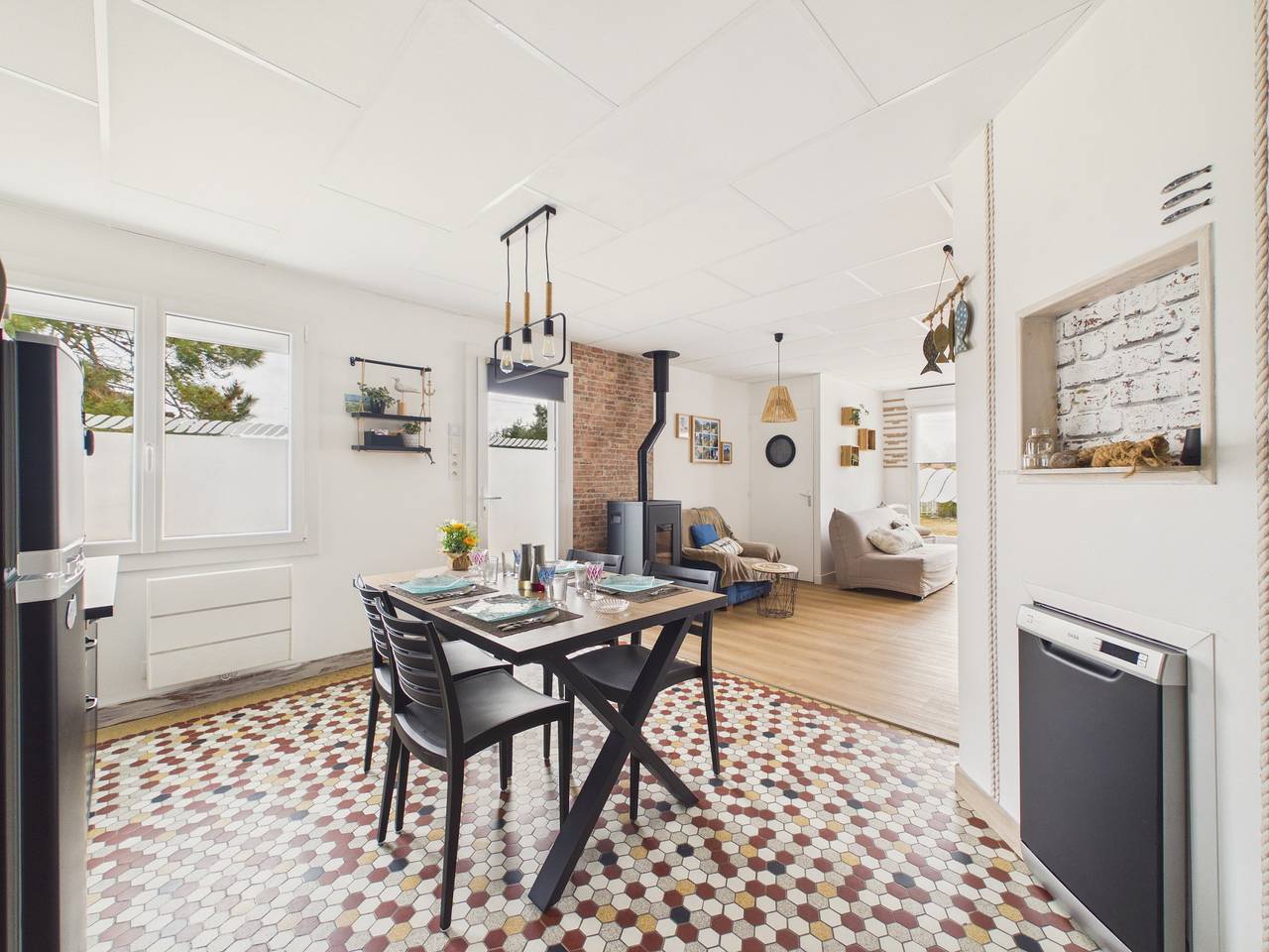 Apartamento entero, Appartement pour 4 avec grand jardin in Préfailles, Côte de Jade