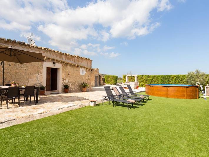 Can Guapo - Schöne Villa mit Pool in Llubí in Llubí, Mallorca Inselmitte