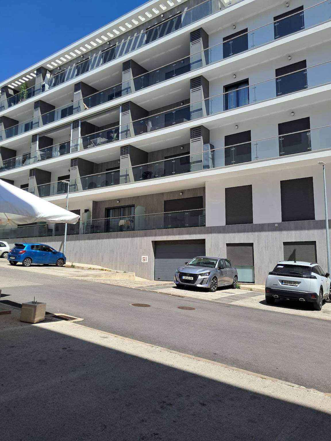 Ganze Wohnung, Ferienwohnung für 6 Personen mit Balkon in Quarteira, Faro Distrikt