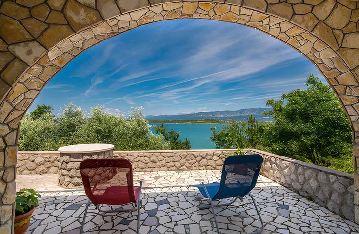 Ferienwohnung für 4 Personen, mit Garten auf Krk - 4