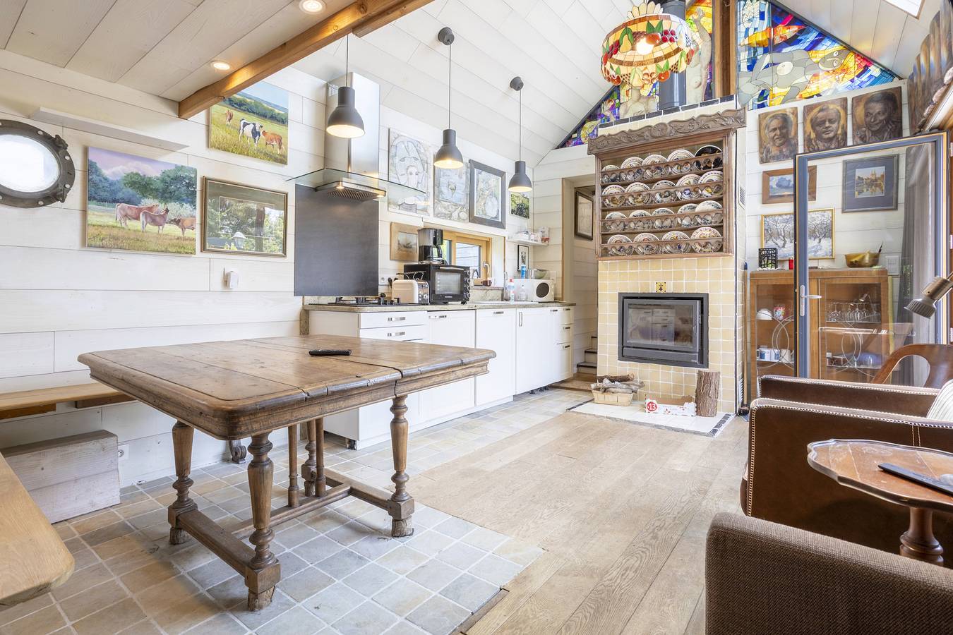 Maison de vacances 'Mousterlin Cottage 5pers 200m Plage' avec terrasse privée, jardin et Wi-Fi in Fouesnant, Côte de Cornouaille
