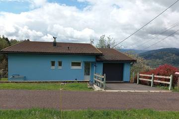 Gîte pour 4 personnes, avec balcon et jardin, animaux acceptés à Gerbamont