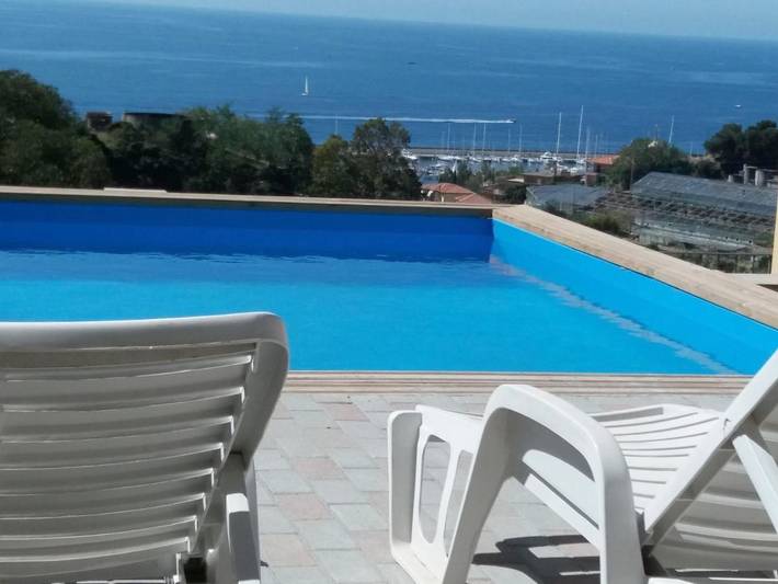 Ferienwohnung für 8 Personen, mit Pool und Ausblick sowie Garten, mit Haustier - 1