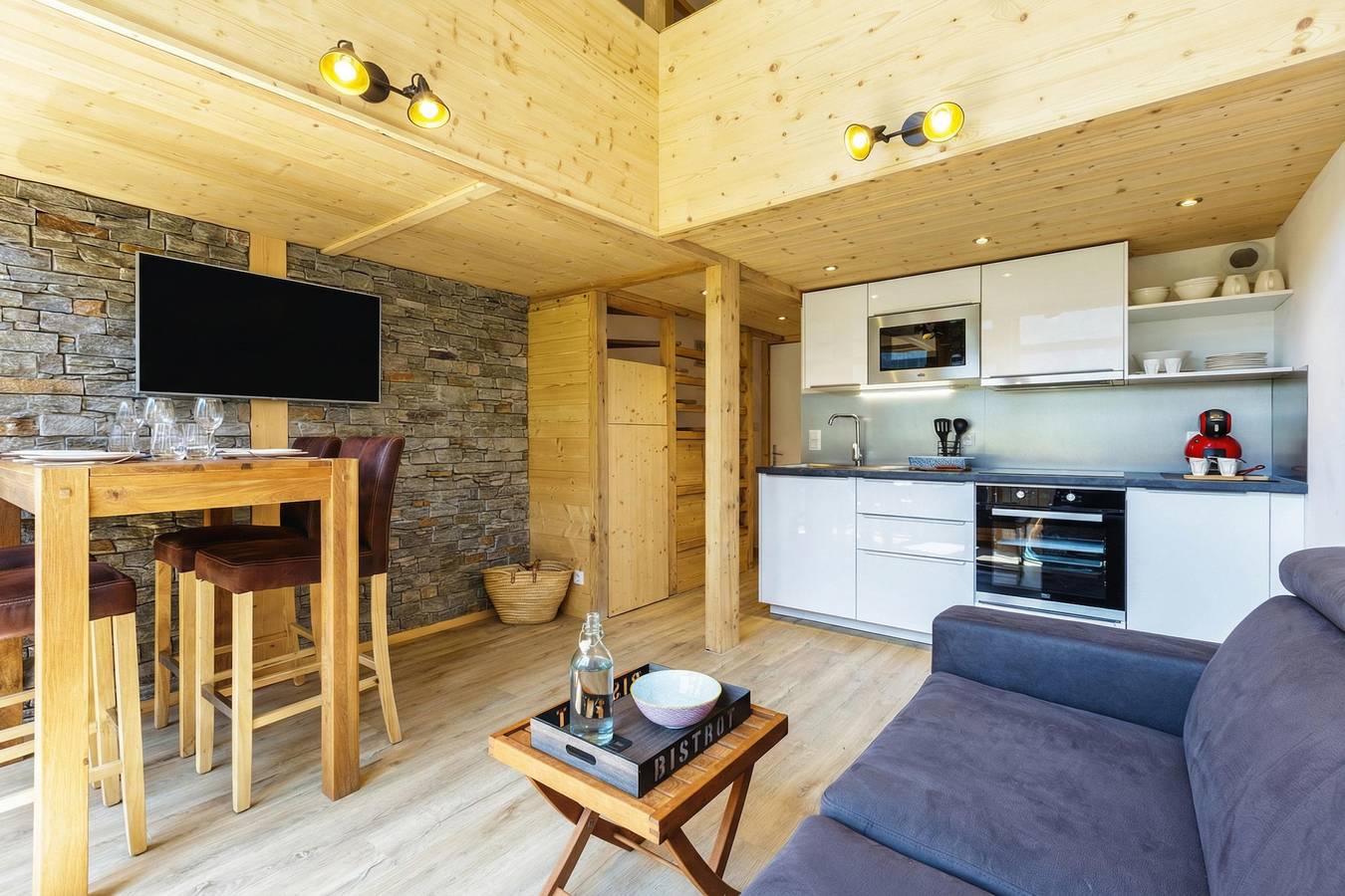 Appartement entier, Résidence Grand Roc - Ancolies 217 in Argentière, Chamonix-Mont-Blanc