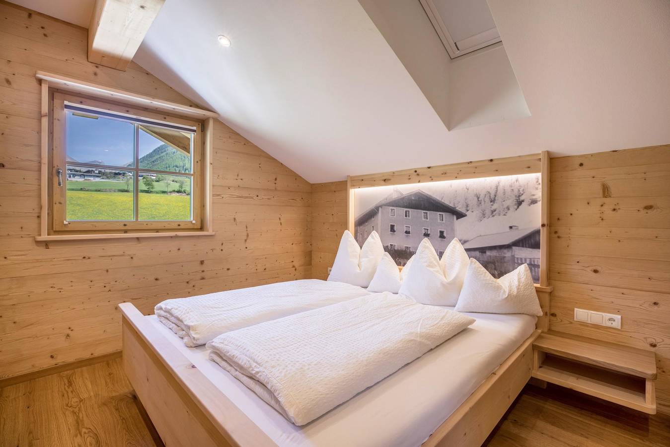 Ganze Wohnung, Apartment "Lechnerhof Schöne Aussicht" nahe des Skigebietes mit Bergblick, Wlan und Balkon in Valles, Mühlbach