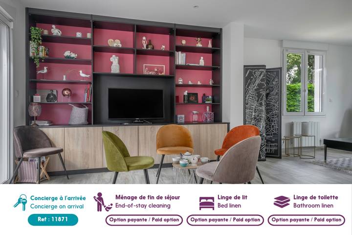 Ferienhaus für 4 Personen, mit Garten und Terrasse in La Baule-Escoublac - 3