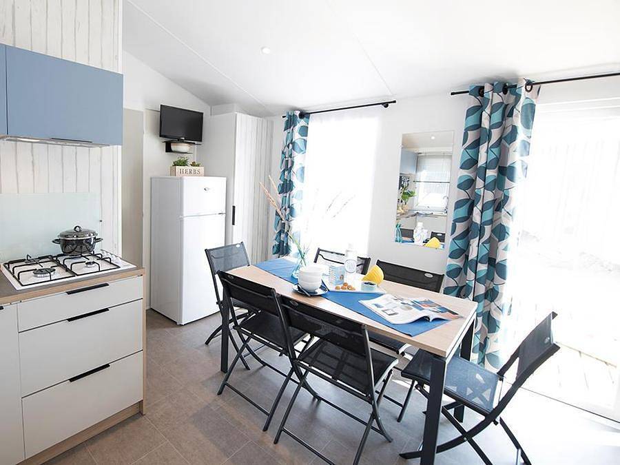 Camping Mirabel Les Prairies de la Mer - Mobilhome 6 personas - 3 habitaciones in Ouistreham, Región de Caen
